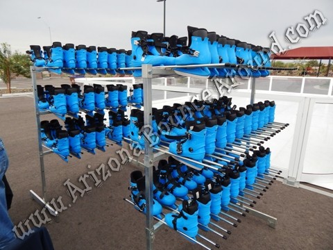 Ice Skate racks for rent Denver
